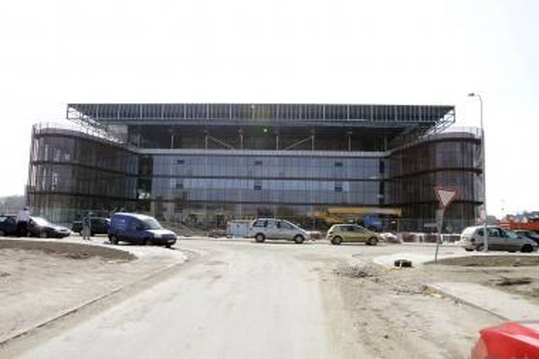 Klaipėdos arenos statybos pabrangs 10 mln. litų