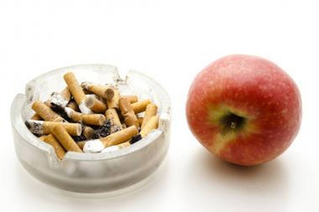 Žalingi įpročiai pasendina 12 metų