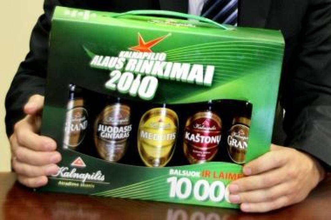 Paskutinis kandidatas skelbia „Kalnapilio“ metų alaus rinkimų startą