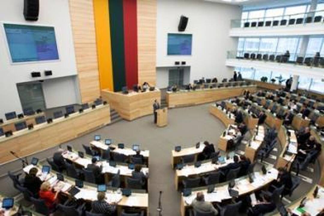 Politinių jėgų balansas Seime – valdančiųjų pusėje