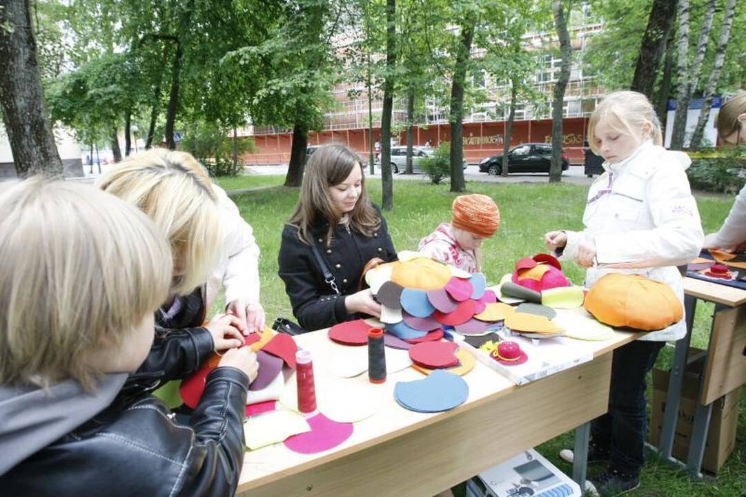 Puodžių gatvėje šurmuliavo miesto gimtadieniui skirta šventė