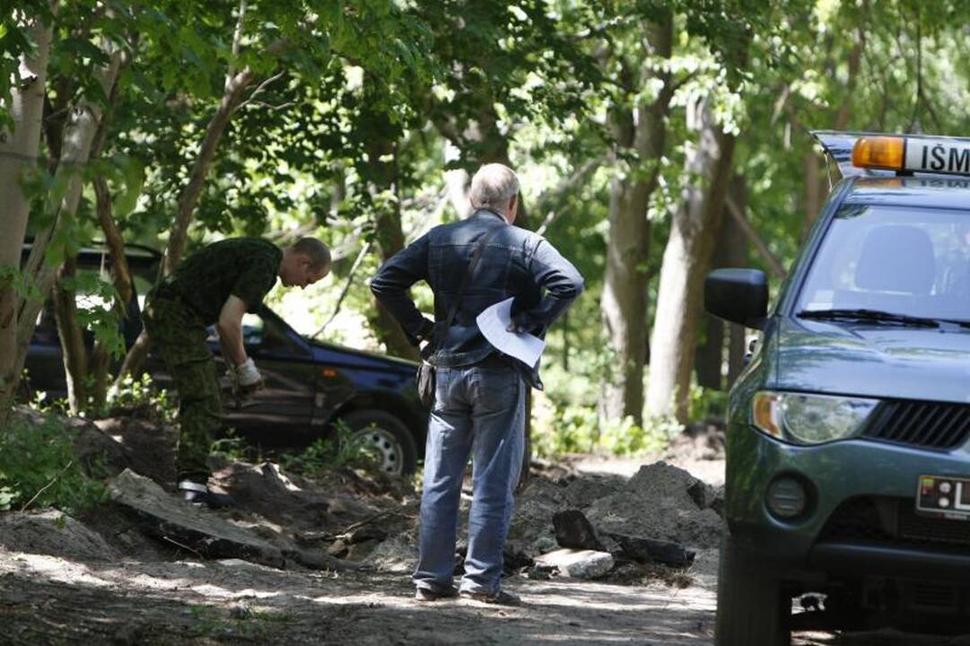 Jūros parke rasti sprogmenys