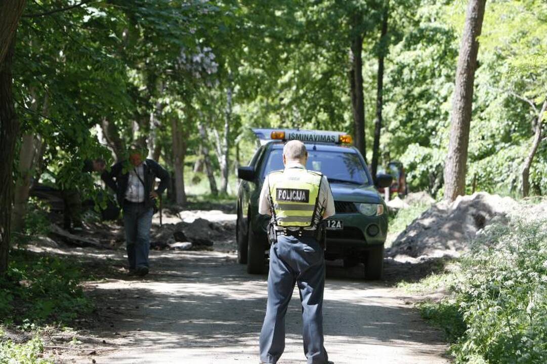 Jūros parke rasti sprogmenys