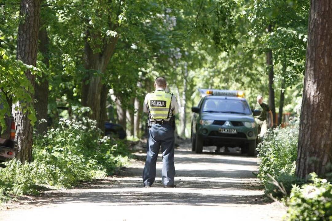Jūros parke rasti sprogmenys