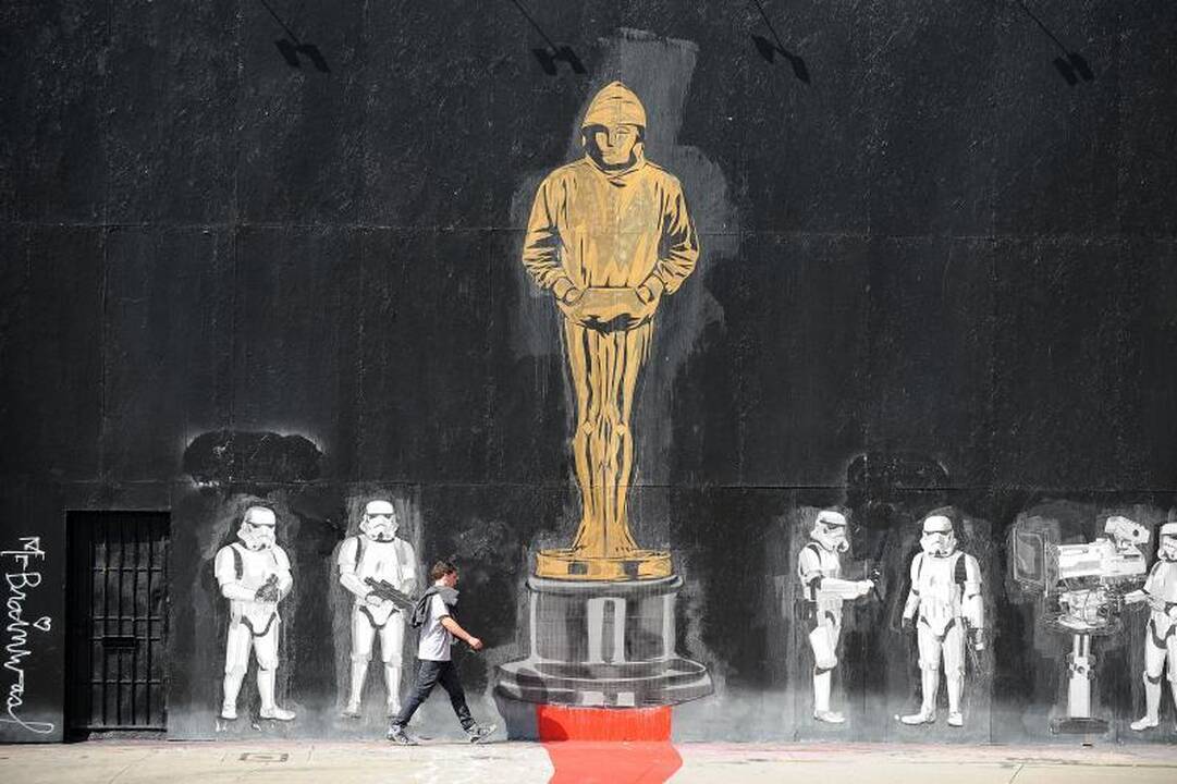 Banksy dėka parodą galima pamatyti nemokamai 