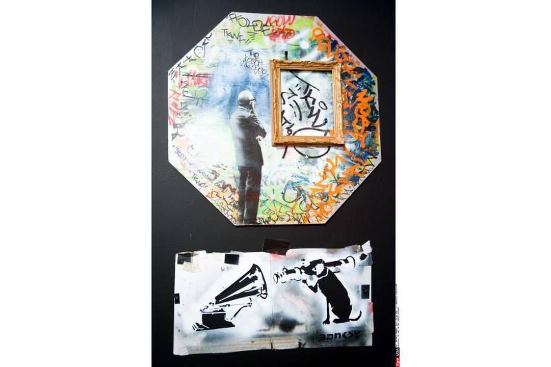 Banksy dėka parodą galima pamatyti nemokamai 