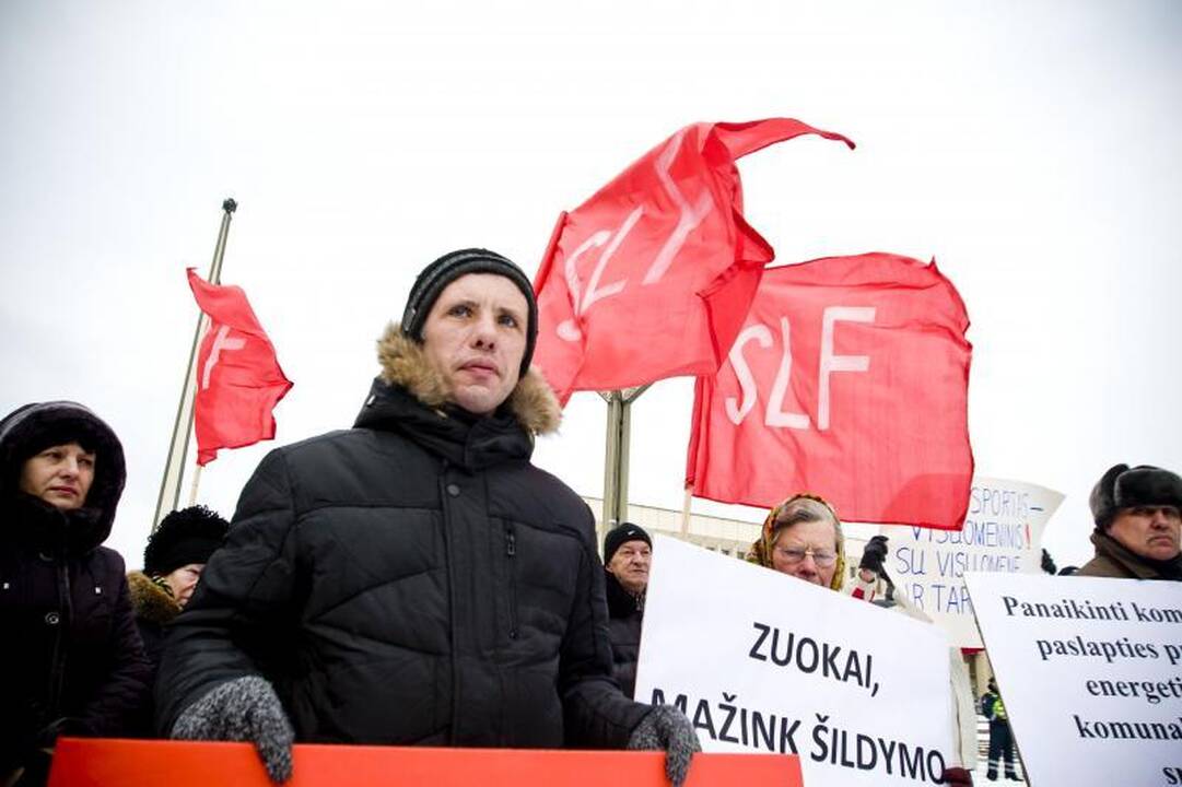 Vilniečiai su „Frontu“: prieš transporto reformas ir šildymo kainas