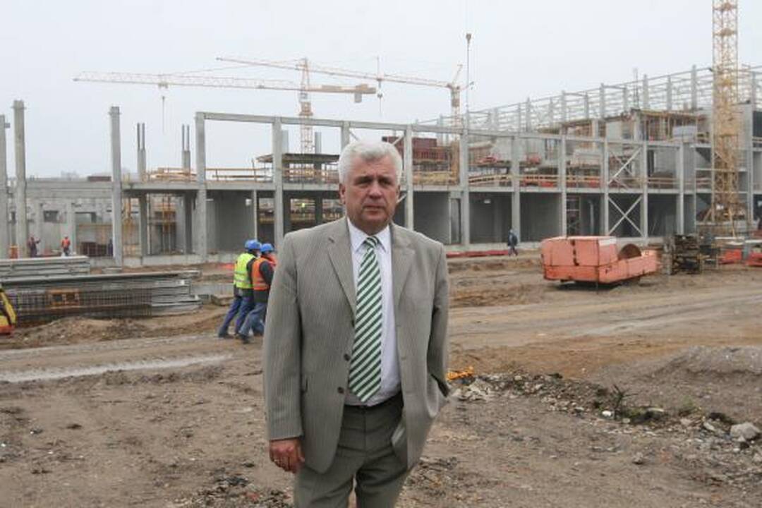 V.Garastas Klaipėdoje prašė nugriauti sporto areną  