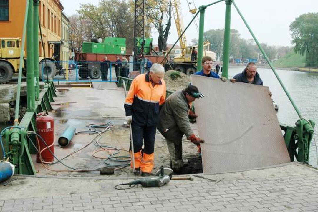 Ardomas pasukamas tiltelis