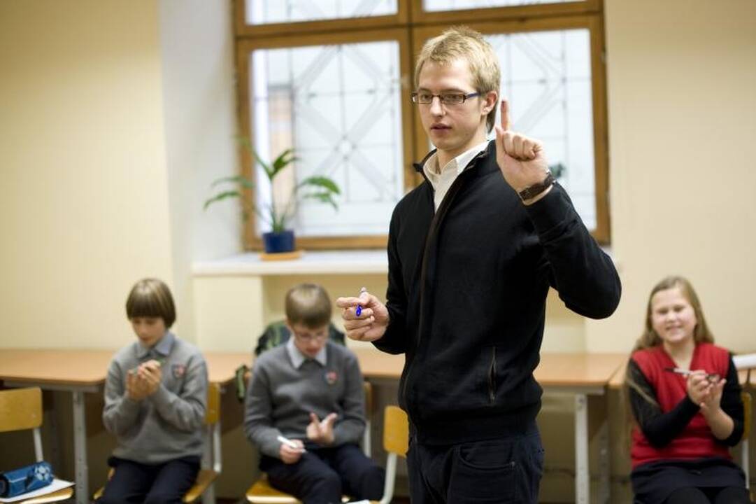 Gimnazistai mokėsi valdyti pyktį ir pasakyti „ne“ narkotikams