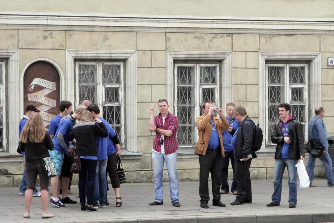 Klaipėdiečiai protestavo prieš Darbo kodekso pataisas