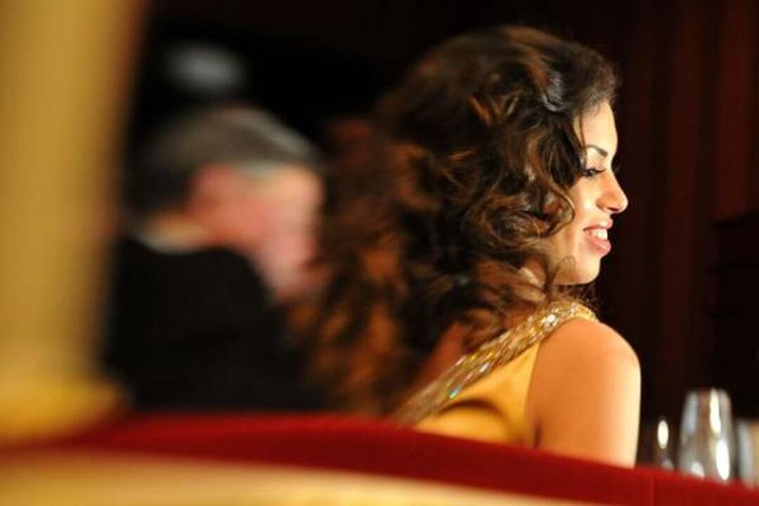 S.Berlusconi prostitutė Ruby - dėmesio centre per Vienos pokylį