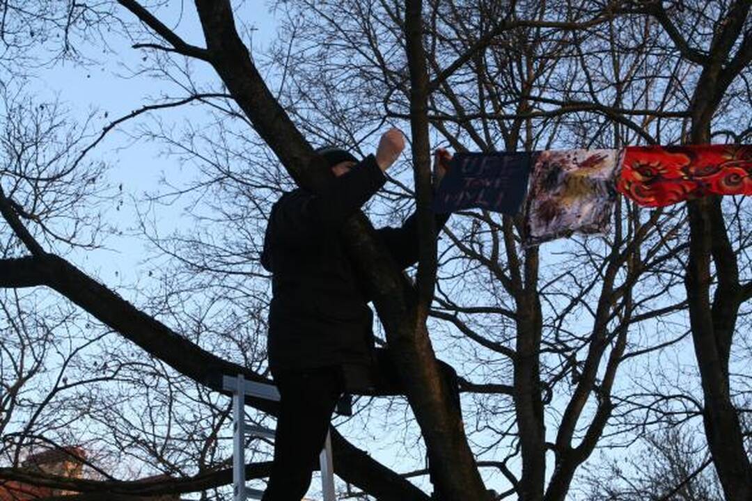 Tibeto skveras atgimė apsaugotas nuo vandalų