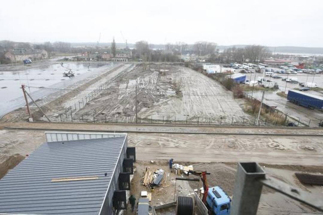Klaipėdos arena: jau atlikta pusė darbų