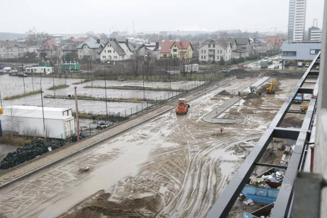 Klaipėdos arena: jau atlikta pusė darbų