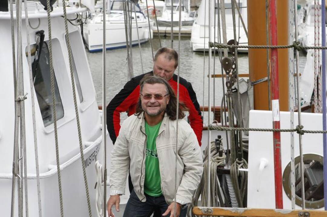 „Vilties misijos 2012“ ekipažas saugiai pasiekė Klaipėdos uostą
