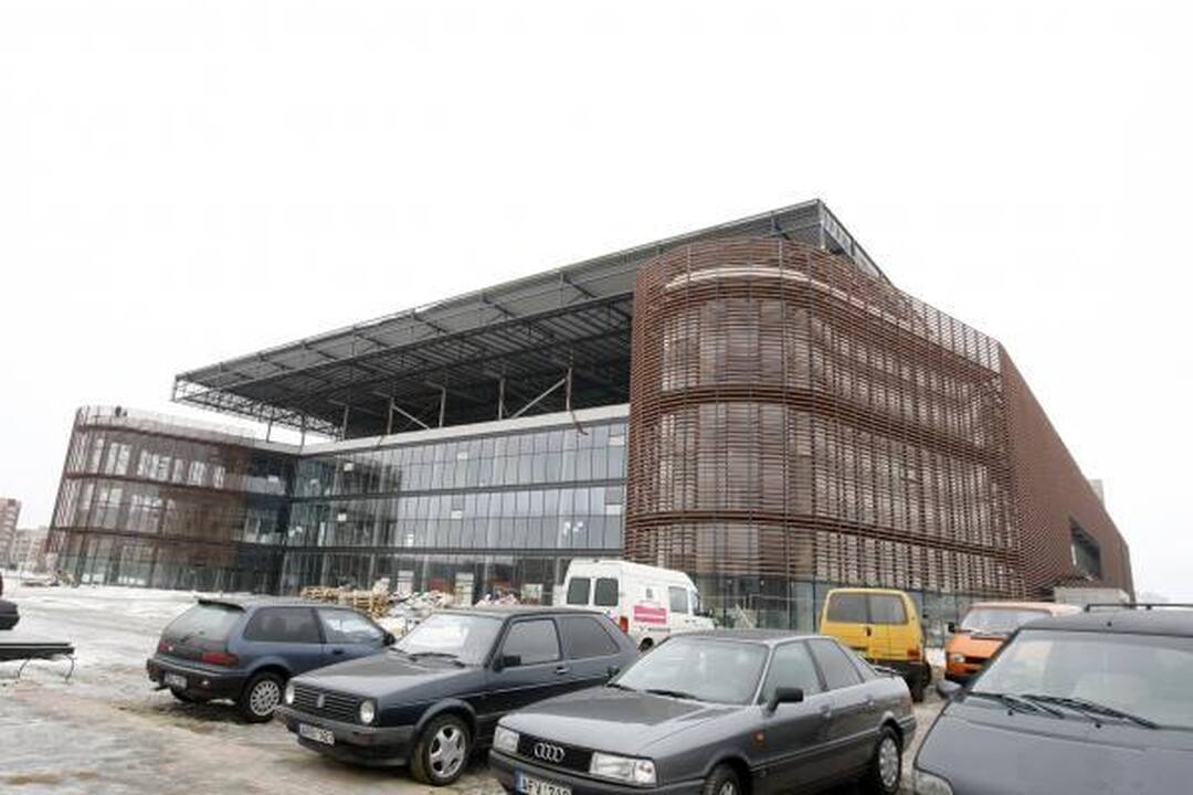 „Švyturio arena“ Klaipėdoje nebus užbaigta laiku