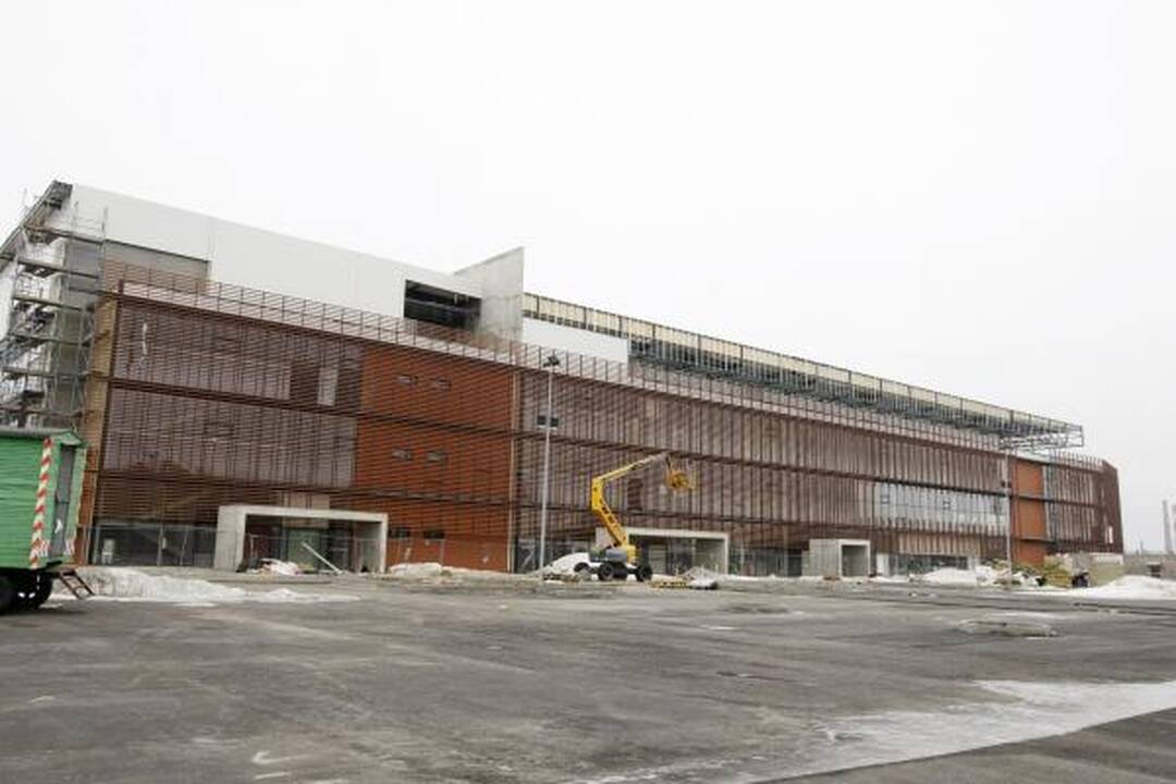 „Švyturio arena“ Klaipėdoje nebus užbaigta laiku