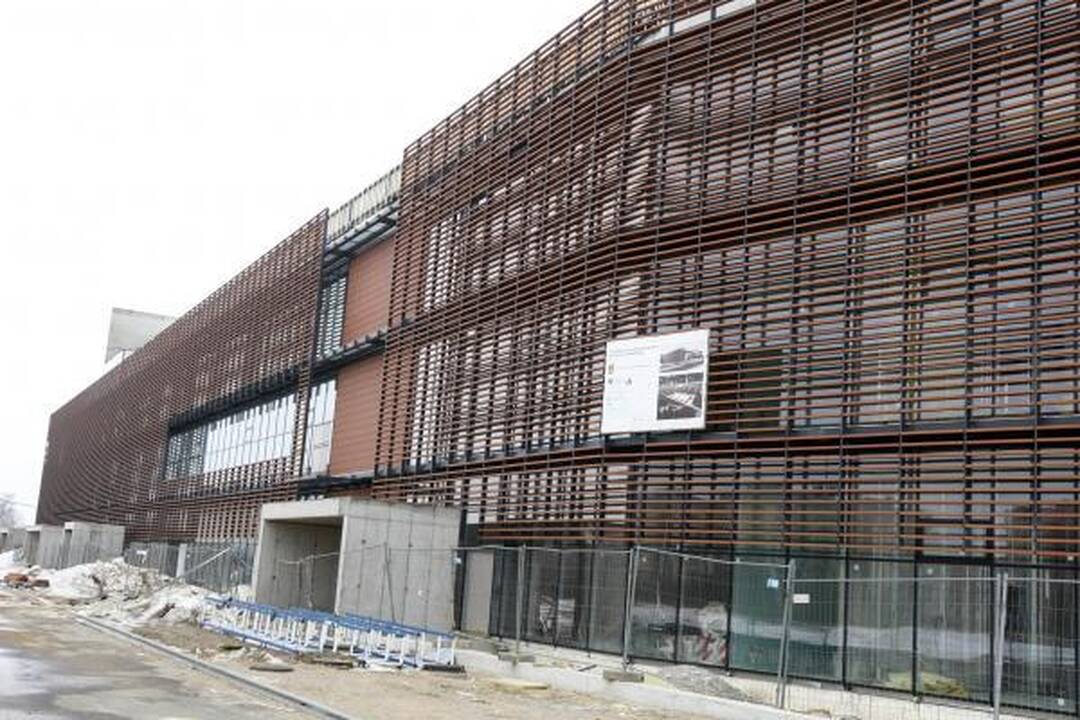 „Švyturio arena“ Klaipėdoje nebus užbaigta laiku