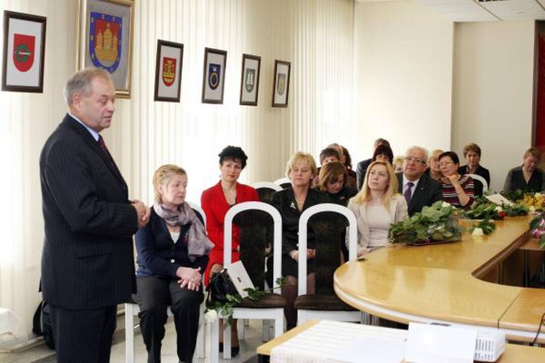 Klaipėdoje apdovanoti medicinos darbuotojai