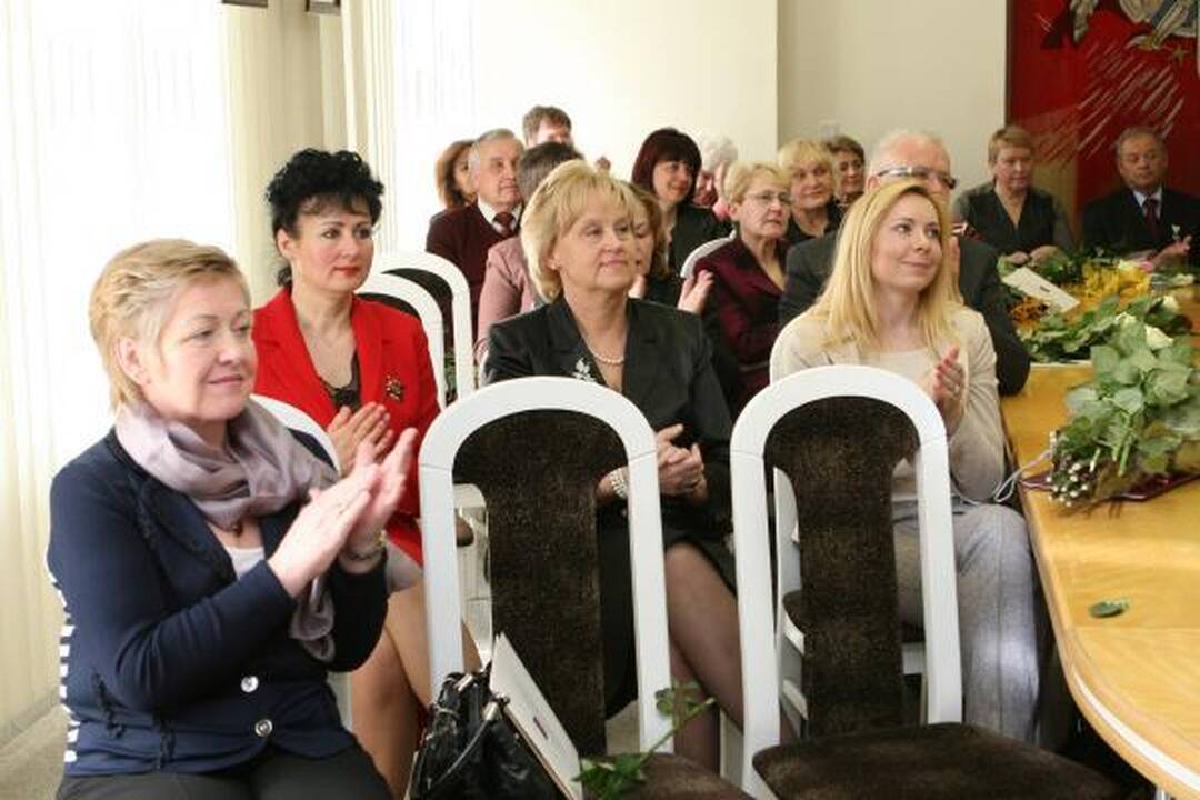 Klaipėdoje apdovanoti medicinos darbuotojai