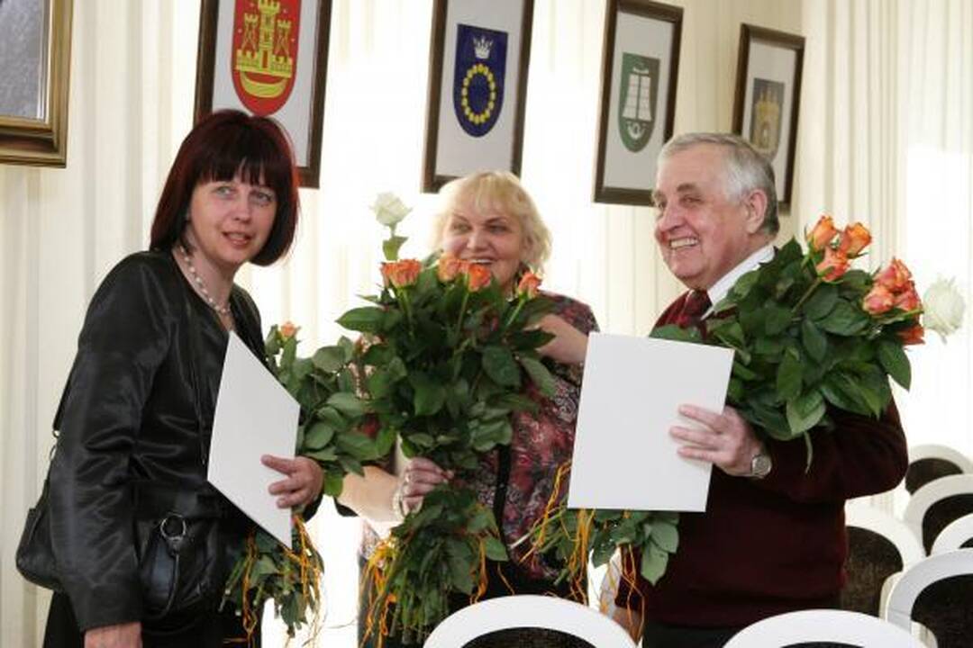 Klaipėdoje apdovanoti medicinos darbuotojai