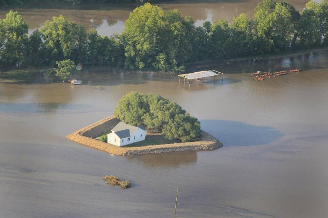 Gynyba nuo potvynių savadarbėmis dambomis