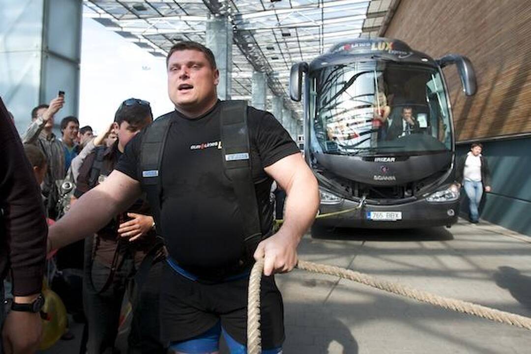 Ž.Savickas pasiekė traukimo rekordą