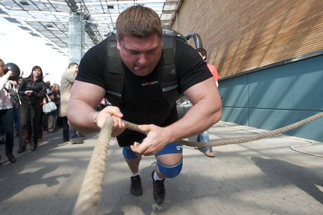 Ž.Savickas pasiekė traukimo rekordą