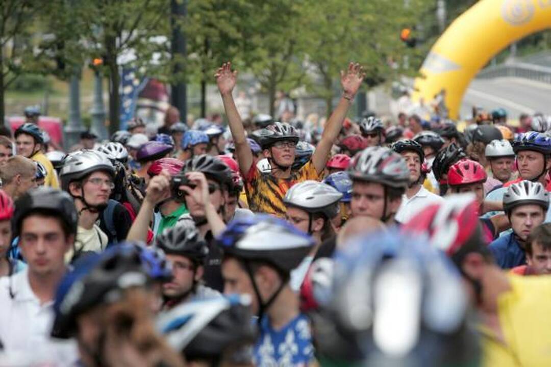 Pirmasis “Velomaratonas”: dalyviams – džiaugsmas, kitiems – sunkumai
