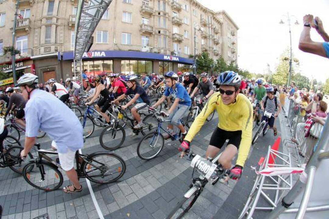 Pirmasis “Velomaratonas”: dalyviams – džiaugsmas, kitiems – sunkumai
