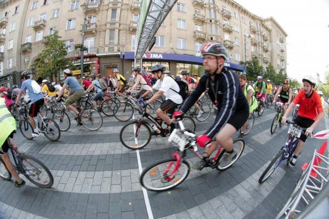 Pirmasis “Velomaratonas”: dalyviams – džiaugsmas, kitiems – sunkumai