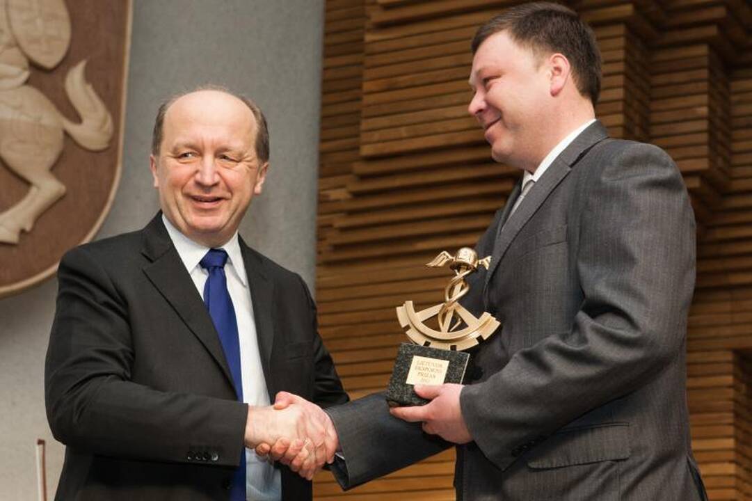 Premjeras apdovanojo verslininkus, vedančius į priekį ekonomiką