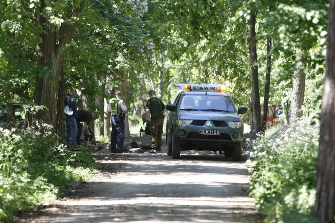 Jūros parke rasti sprogmenys