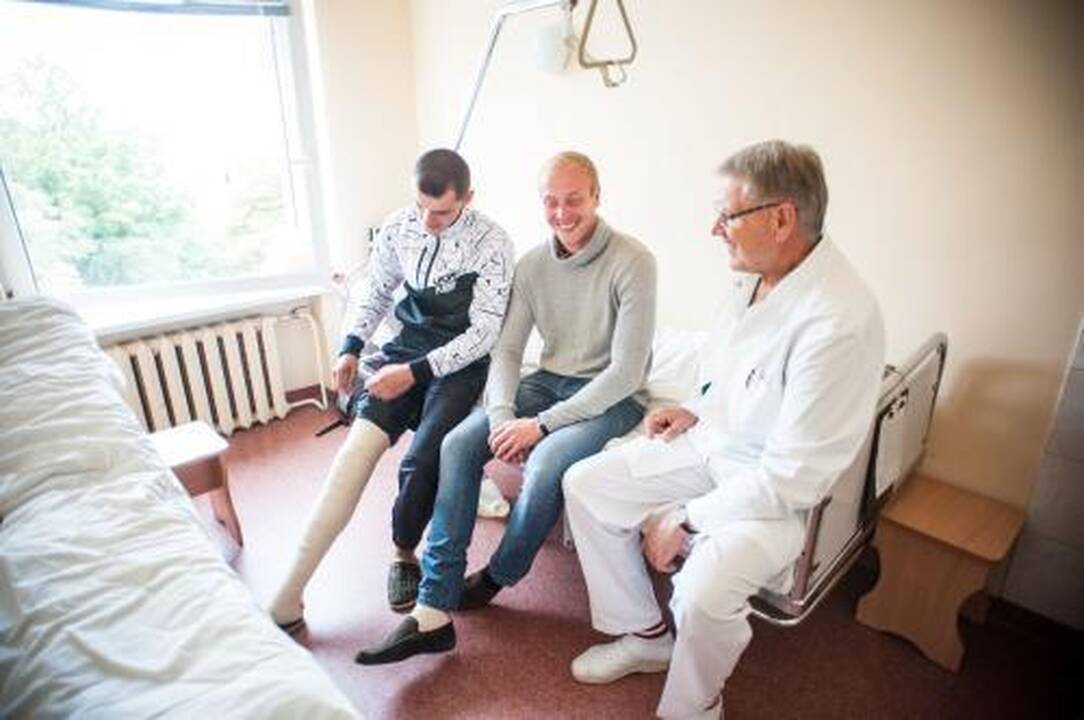 Po venų operacijos – iškart namo