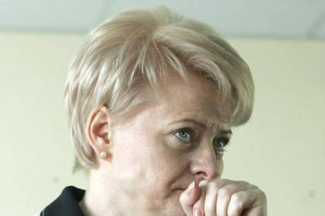 Problema: vangi rinkimų kampanija D.Grybauskaitei gali pakišti koją.