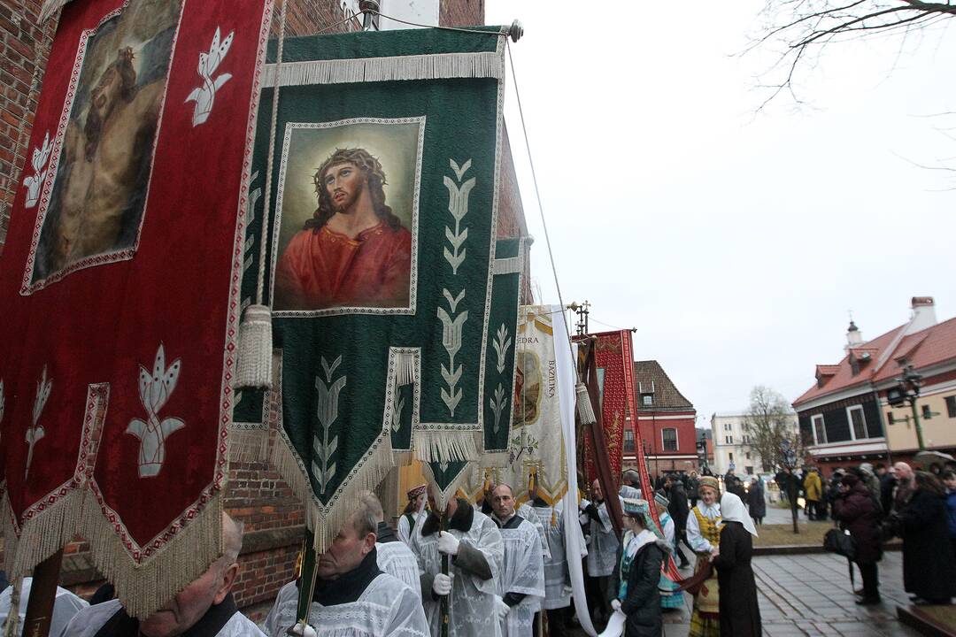Šv. Velykų mišios Kauno arkikatedroje