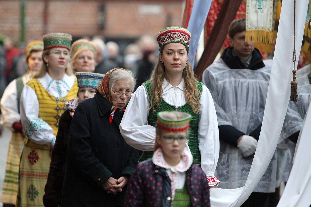 Šv. Velykų mišios Kauno arkikatedroje