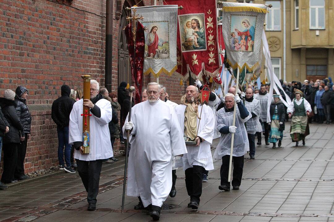 Šv. Velykų mišios Kauno arkikatedroje