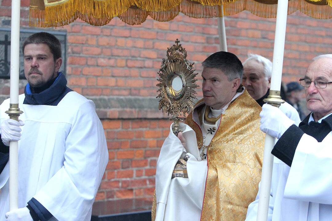 Šv. Velykų mišios Kauno arkikatedroje