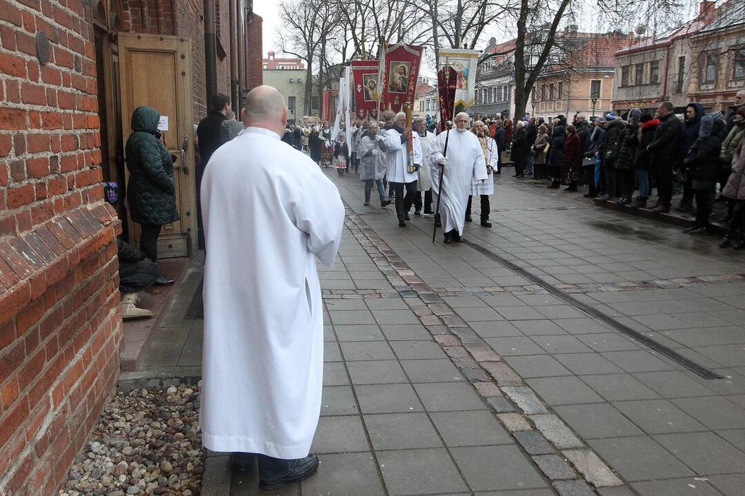 Šv. Velykų mišios Kauno arkikatedroje