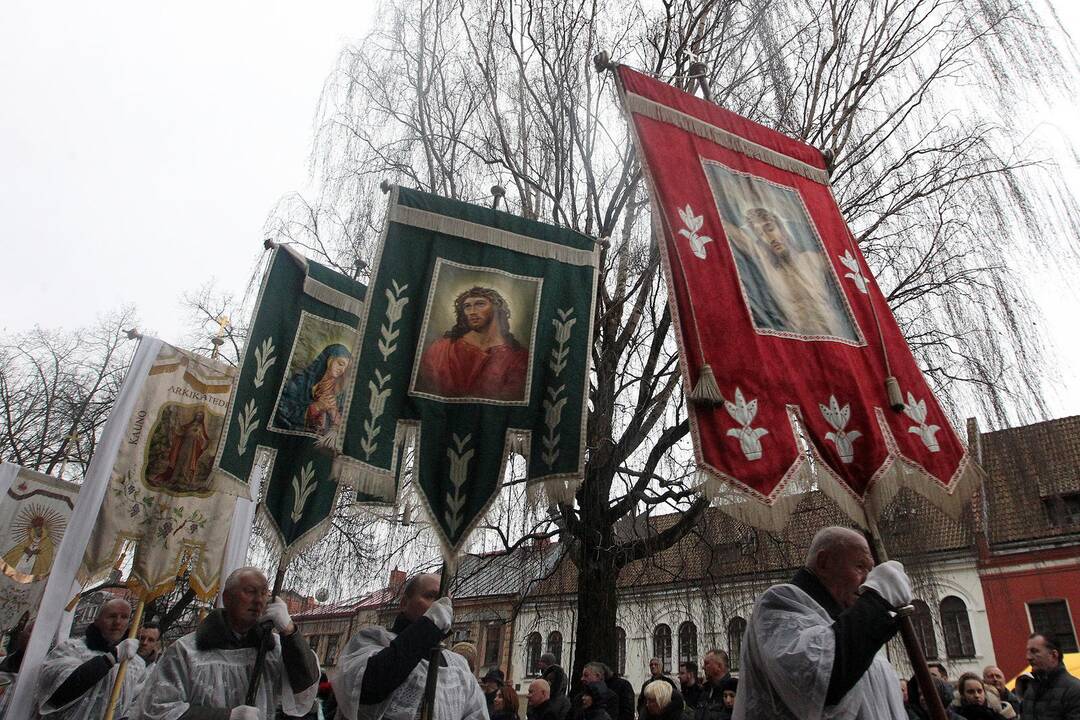 Šv. Velykų mišios Kauno arkikatedroje