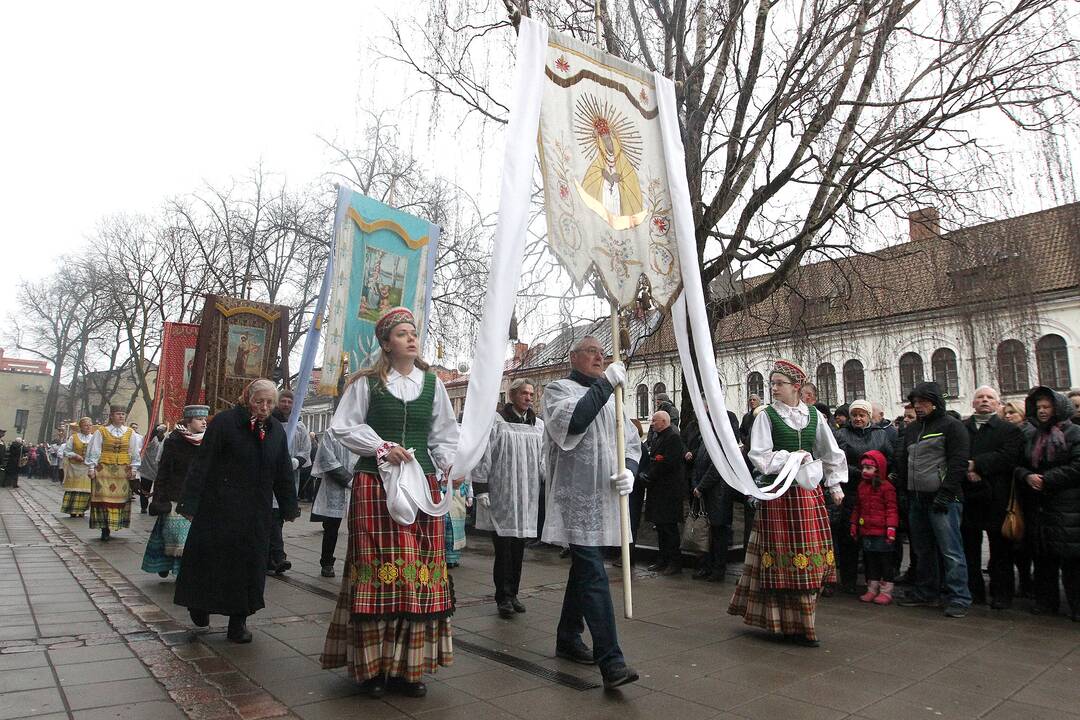Šv. Velykų mišios Kauno arkikatedroje