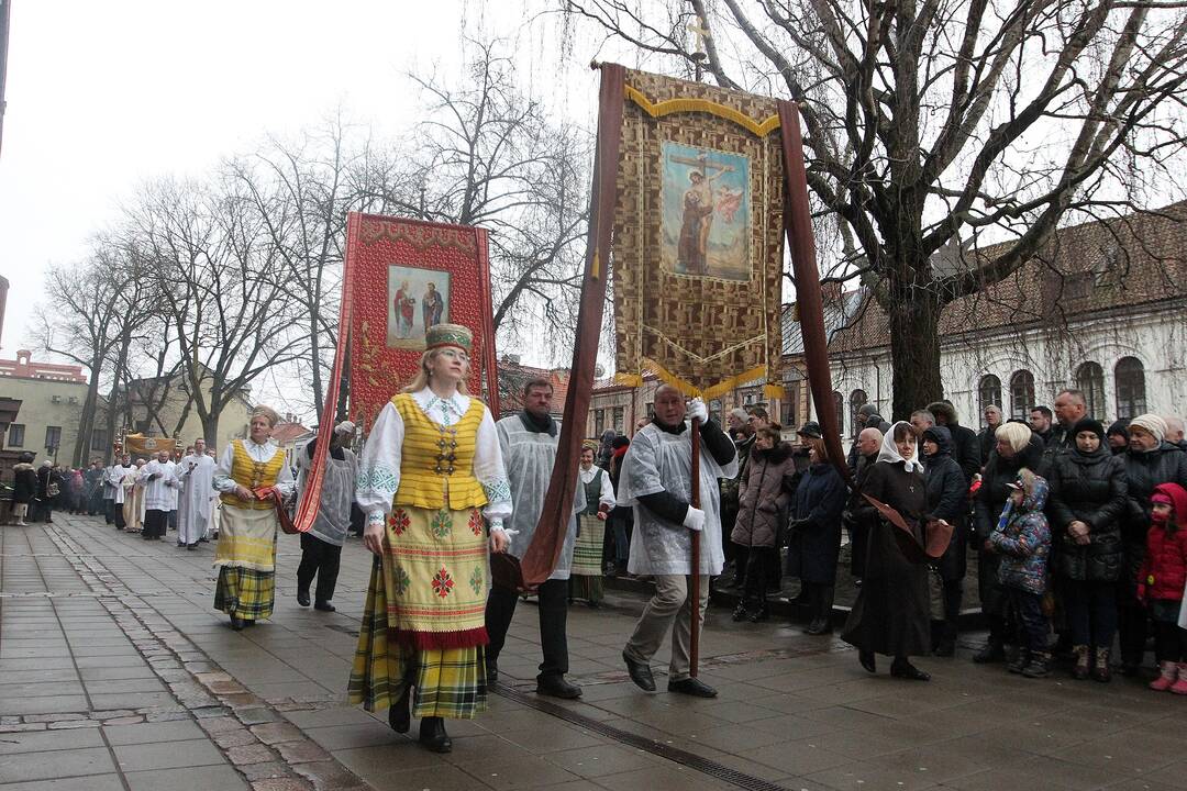 Šv. Velykų mišios Kauno arkikatedroje