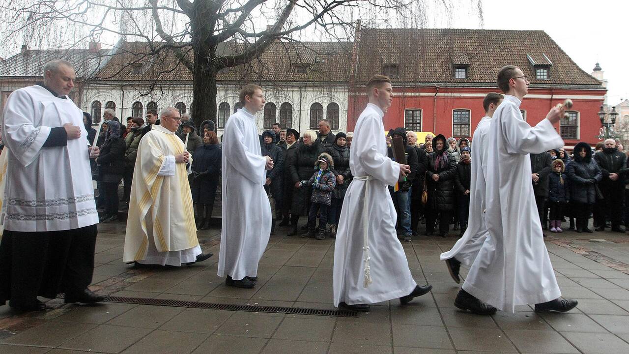 Šv. Velykų mišios Kauno arkikatedroje