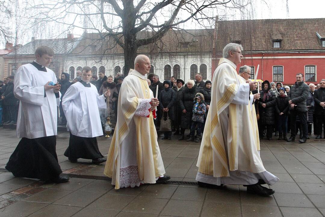 Šv. Velykų mišios Kauno arkikatedroje