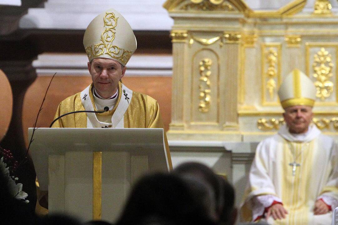 Šv. Velykų mišios Kauno arkikatedroje