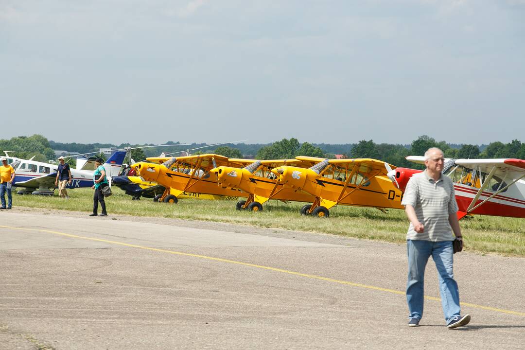 Aviacijos šventė S.Dariaus ir S.Girėno aerodrome