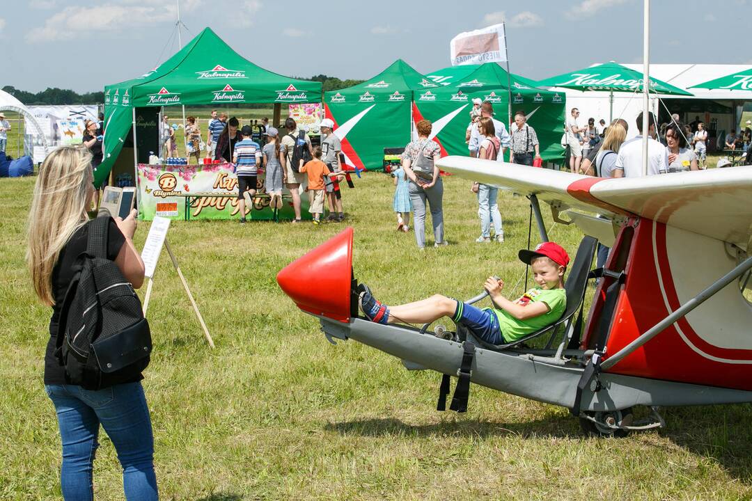 Aviacijos šventė S.Dariaus ir S.Girėno aerodrome