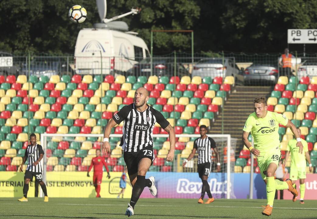 UEFA Europos lygos atranka: „Trakai“ - „Partizan“ 1:1